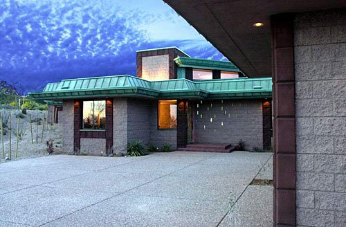 Custom designed homes within your budget taliesin frank lloyd wright inspired architect michael rust in arizona